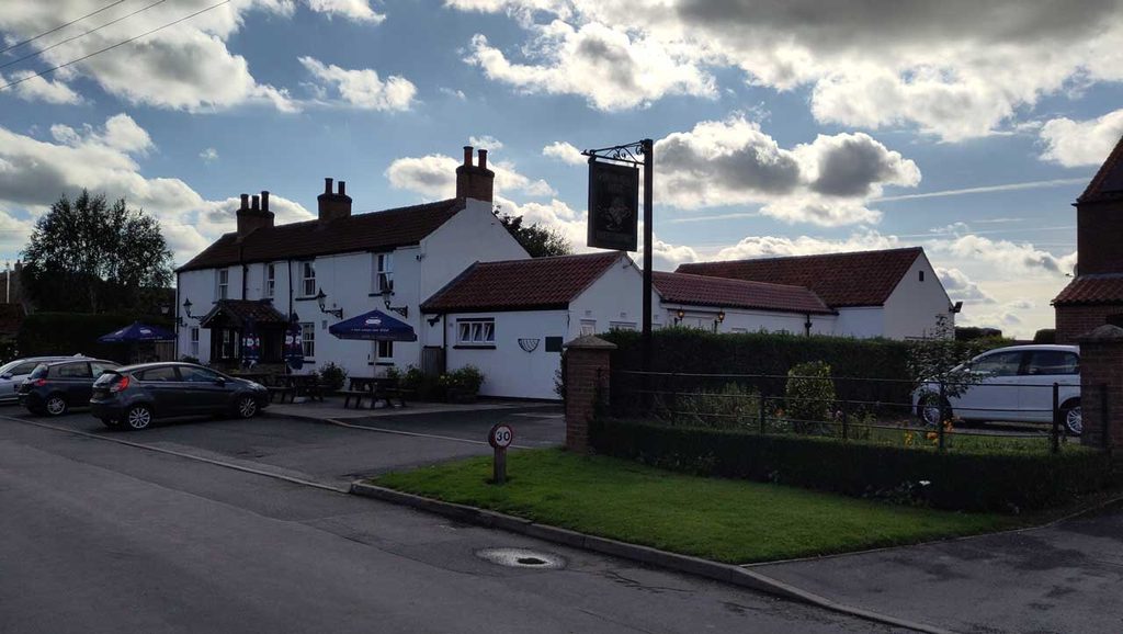 Battle Flat 2026: The Gold Cup pub in Low Catton, York, England.