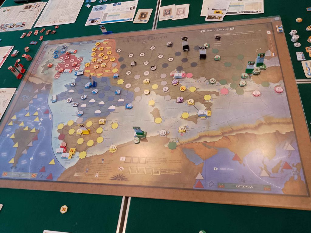 Battle Flat 2026: Virgin Queen end state.